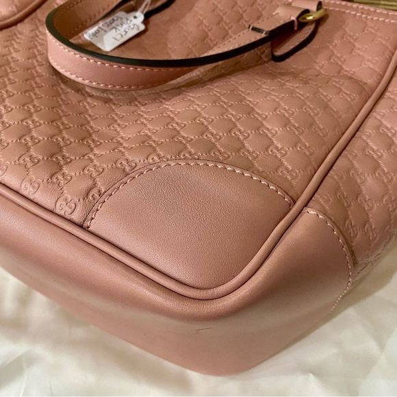 Authentic Gucci Guccisima Crossbody Handbag Light Pink - Picture 5 of 16